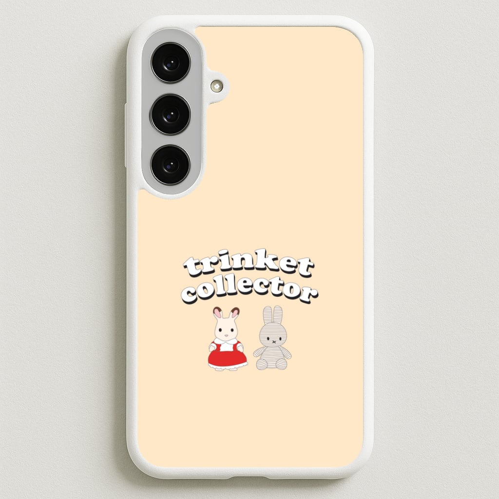 Trinket Collector Biege Phone Case for Galaxy S25FE