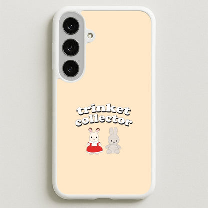 Trinket Collector Biege Phone Case for Galaxy S25FE