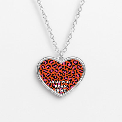 Chappell Is My Spirit Animal Heart Necklace