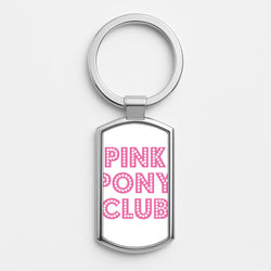 Pink Pony Club - Chappell Silver Keyring