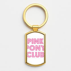 Pink Pony Club - Chappell Gold Keyring