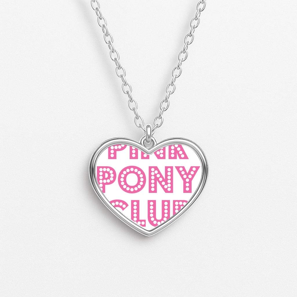 Pink Pony Club - Chappell Heart Necklace