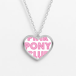 Pink Pony Club - Chappell Heart Necklace