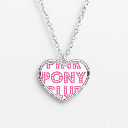 Pink Pony Club - Chappell Heart Necklace