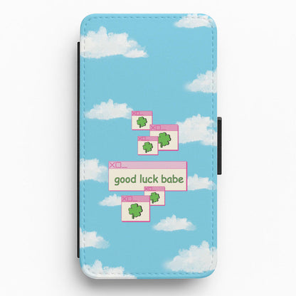 Good Luck Babe - Chappell Flip / Wallet Phone Case