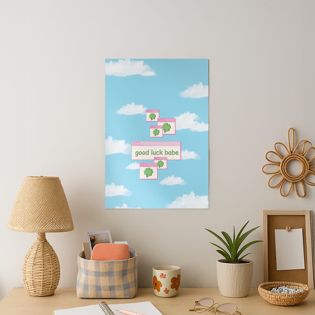Good Luck Babe - Chappell Art Print