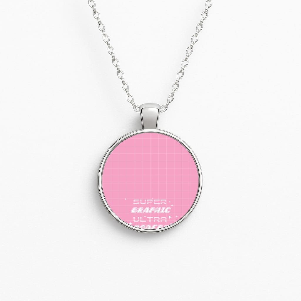 Super Graphic Ultra Modern Girl - Chappell Circle Necklace