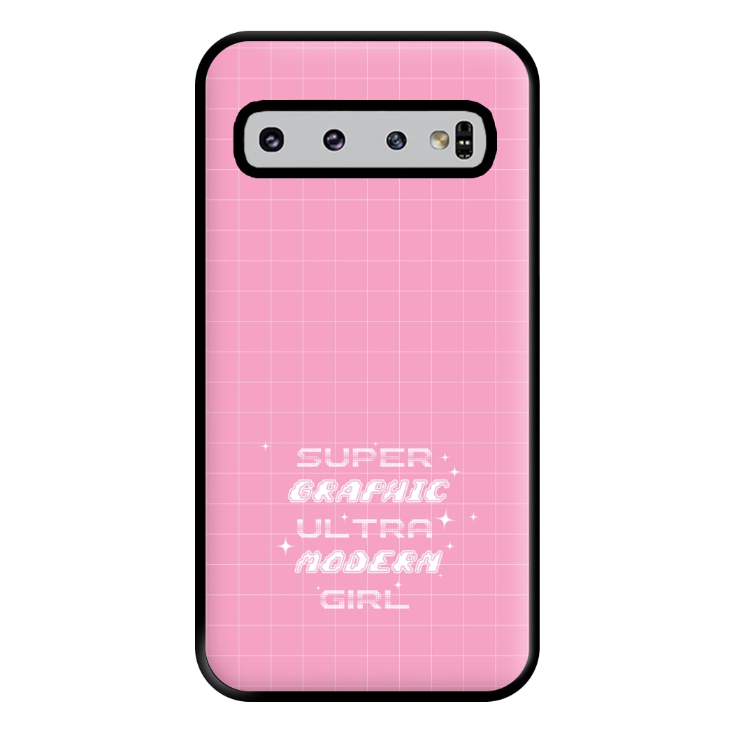 Super Graphic Ultra Modern Girl - Chappell Phone Case for Galaxy S10 Plus