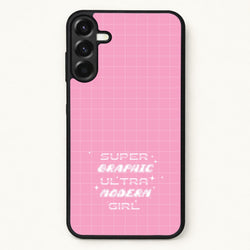 Super Graphic Ultra Modern Girl - Chappell Phone Case for Galaxy A37