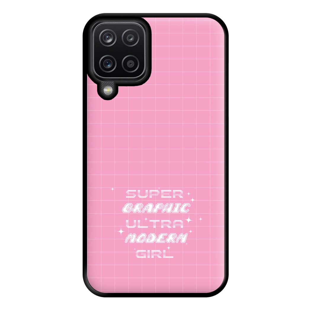 Super Graphic Ultra Modern Girl - Chappell Phone Case for Galaxy A12