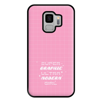 Super Graphic Ultra Modern Girl - Chappell Phone Case for Galaxy S9 Plus