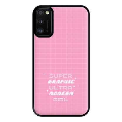 Super Graphic Ultra Modern Girl - Chappell Phone Case for Galaxy A41