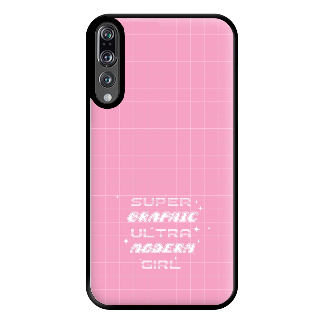 Super Graphic Ultra Modern Girl - Chappell Phone Case for Huawei P20 Pro