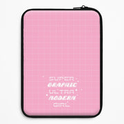 Super Graphic Ultra Modern Girl - Chappell Laptop Sleeve 1
