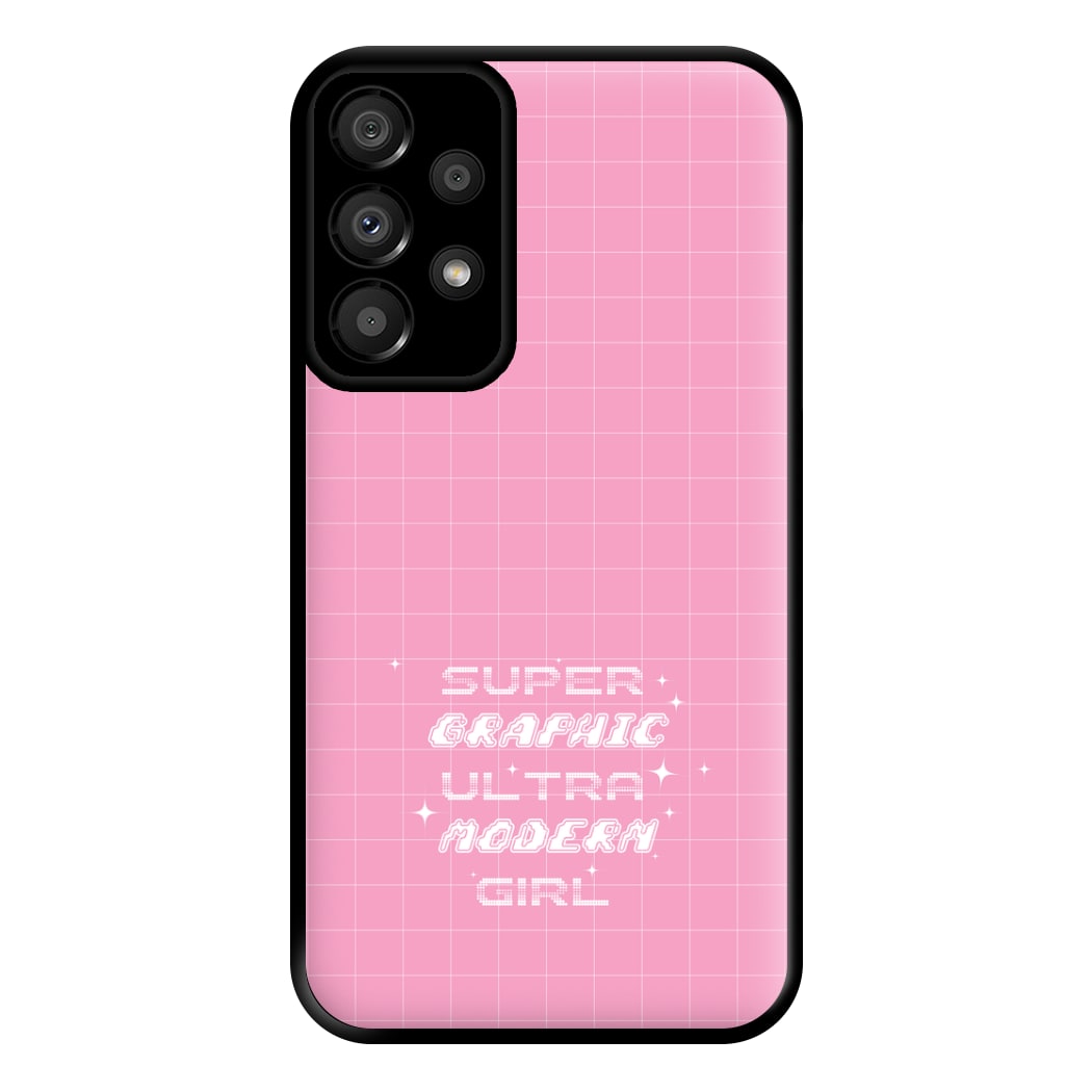 Super Graphic Ultra Modern Girl - Chappell Phone Case for Galaxy A33