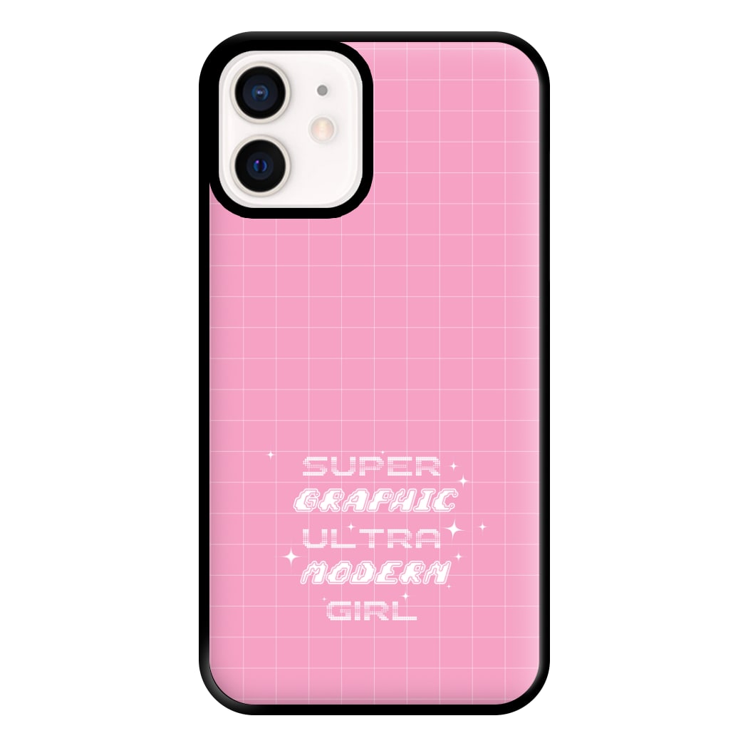 Super Graphic Ultra Modern Girl - Chappell Phone Case for iPhone 12 Mini