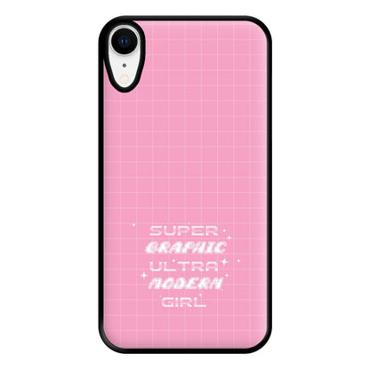 Super Graphic Ultra Modern Girl - Chappell Phone Case for iPhone XR