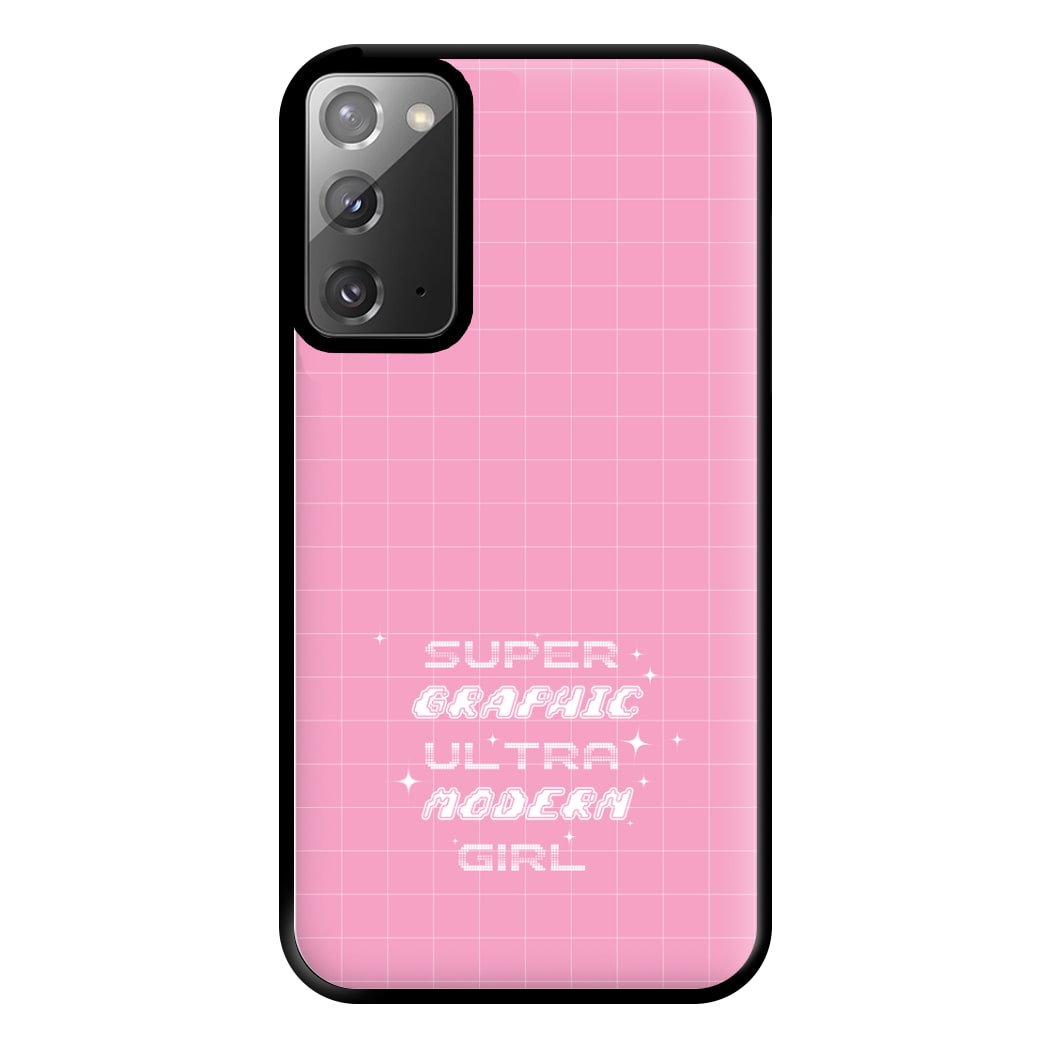 Super Graphic Ultra Modern Girl - Chappell Phone Case for Galaxy Note 20 Ultra