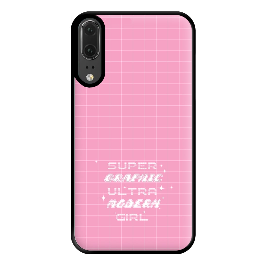 Super Graphic Ultra Modern Girl - Chappell Phone Case for Huawei P20