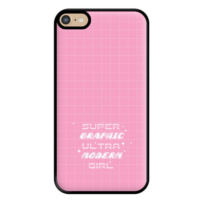 Super Graphic Ultra Modern Girl - Chappell Phone Case for iPhone 6 Plus / 7 Plus / 8 Plus