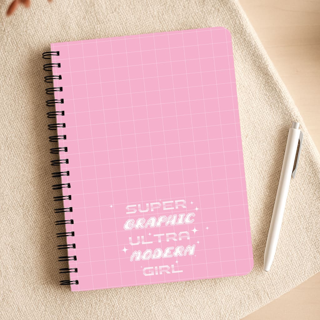 Super Graphic Ultra Modern Girl - Chappell Notepad