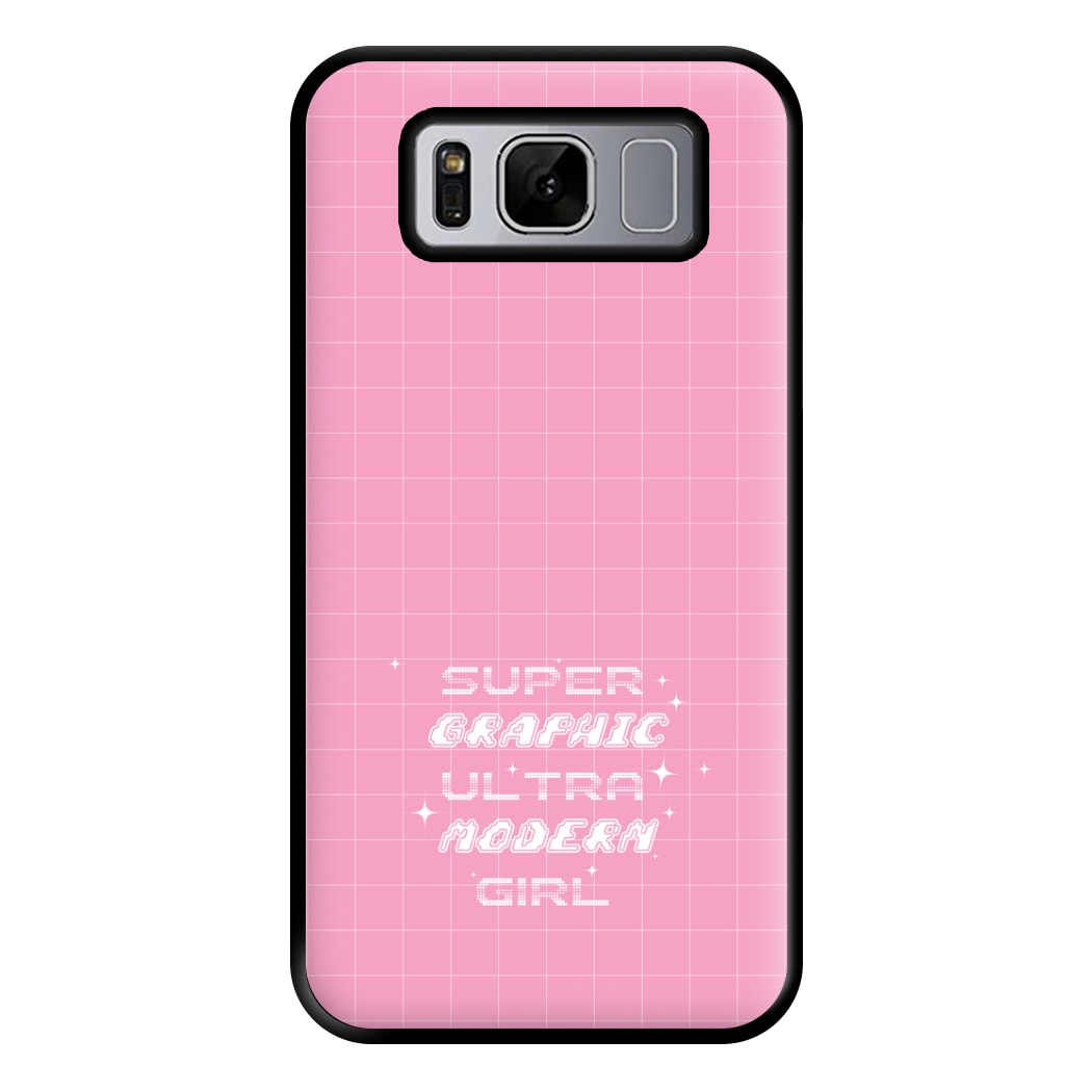 Super Graphic Ultra Modern Girl - Chappell Phone Case for Galaxy S8 Plus