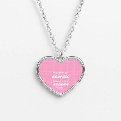 Super Graphic Ultra Modern Girl - Chappell Necklace