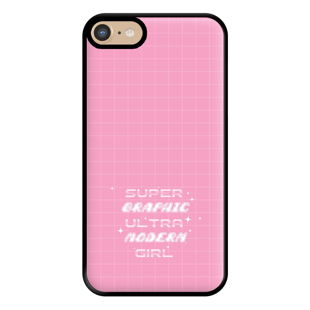 Super Graphic Ultra Modern Girl - Chappell Phone Case for iPhone 6 / 7 / 8 / SE