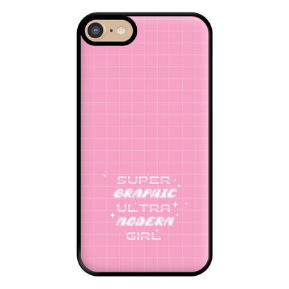 Super Graphic Ultra Modern Girl - Chappell Phone Case for iPhone 6 / 7 / 8 / SE