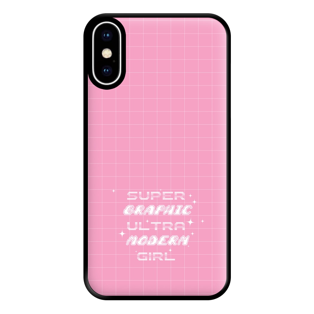 Super Graphic Ultra Modern Girl - Chappell Phone Case for iPhone XS Max