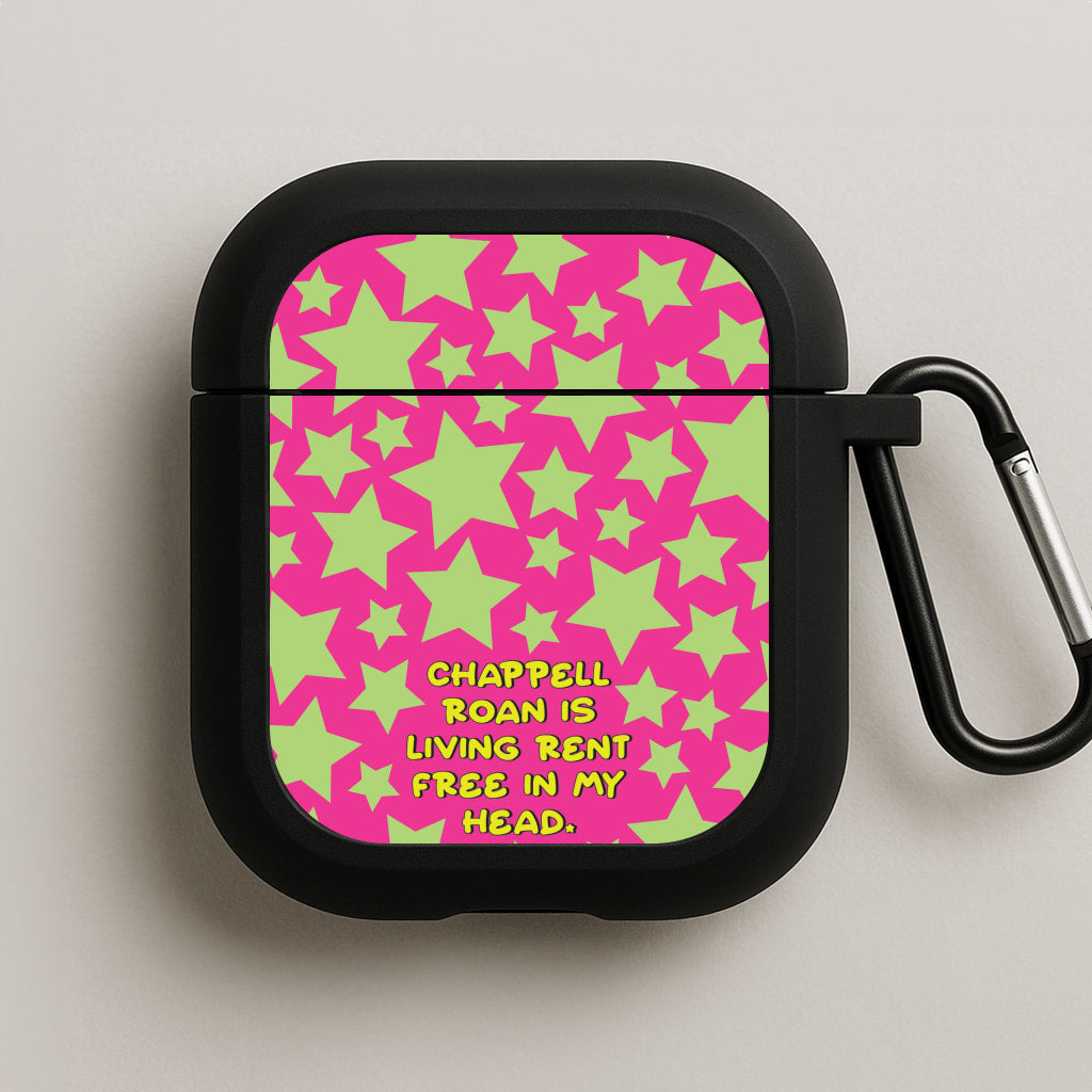 Chappell Rent Free In My Head AirPods Case