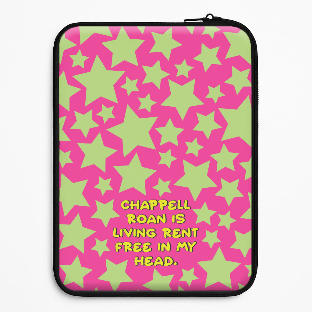 Chappell Rent Free In My Head Laptop Sleeve