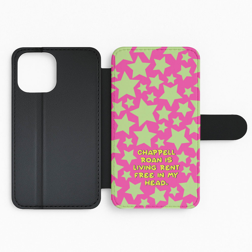 Chappell Rent Free In My Head Flip Phone Case