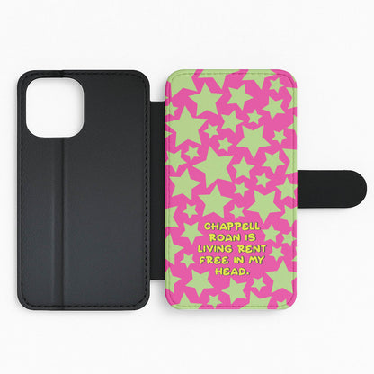 Chappell Rent Free In My Head Flip Phone Case