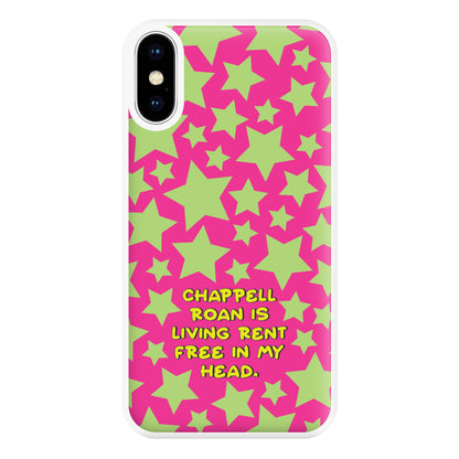 Chappell Rent Free In My Head Phone Case for iPhone XS Max