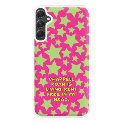 Chappell Rent Free In My Head Phone Case for Galaxy A54