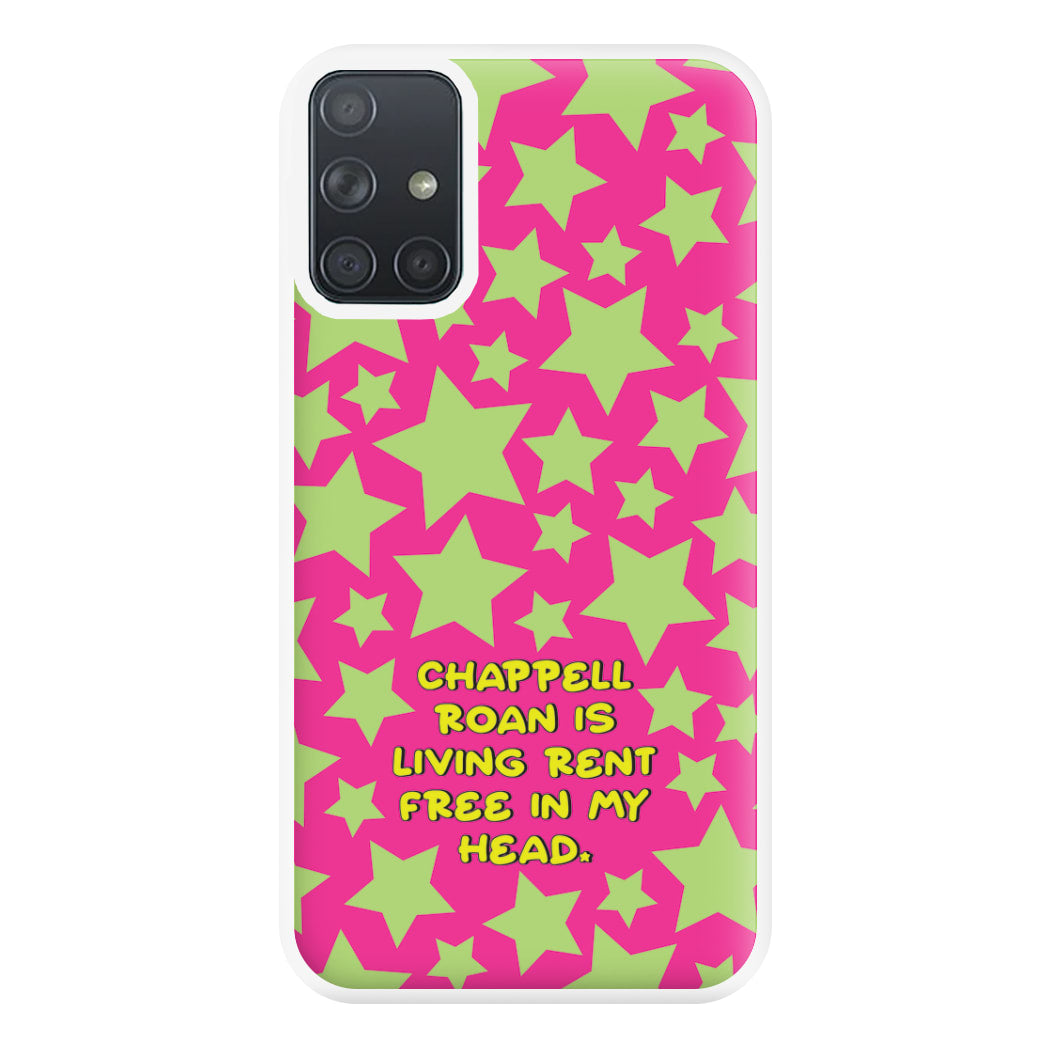 Chappell Rent Free In My Head Phone Case for Galaxy A71