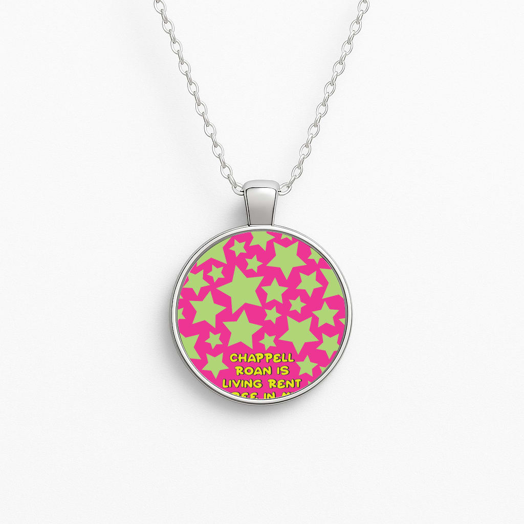 Chappell Rent Free In My Head Circle Necklace