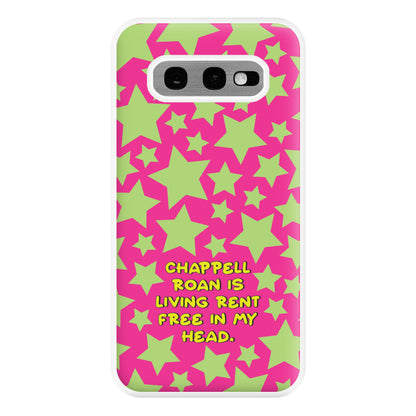 Chappell Rent Free In My Head Phone Case for Galaxy S10e