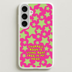 Chappell Rent Free In My Head Phone Case for Galaxy S25FE