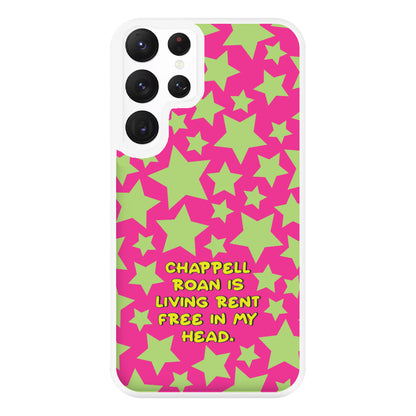 Chappell Rent Free In My Head Phone Case for Galaxy S22 Ultra