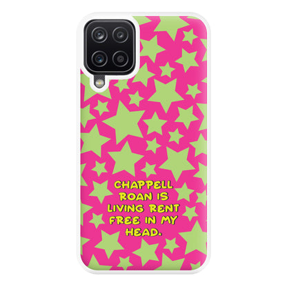 Chappell Rent Free In My Head Phone Case for Galaxy A12