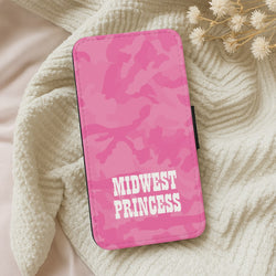 Midwest Princess Camo Wallet Phone Case
