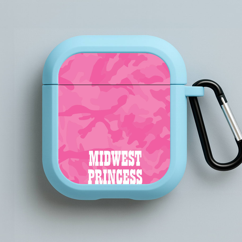 Midwest Princess Camo Blue AirPods Case