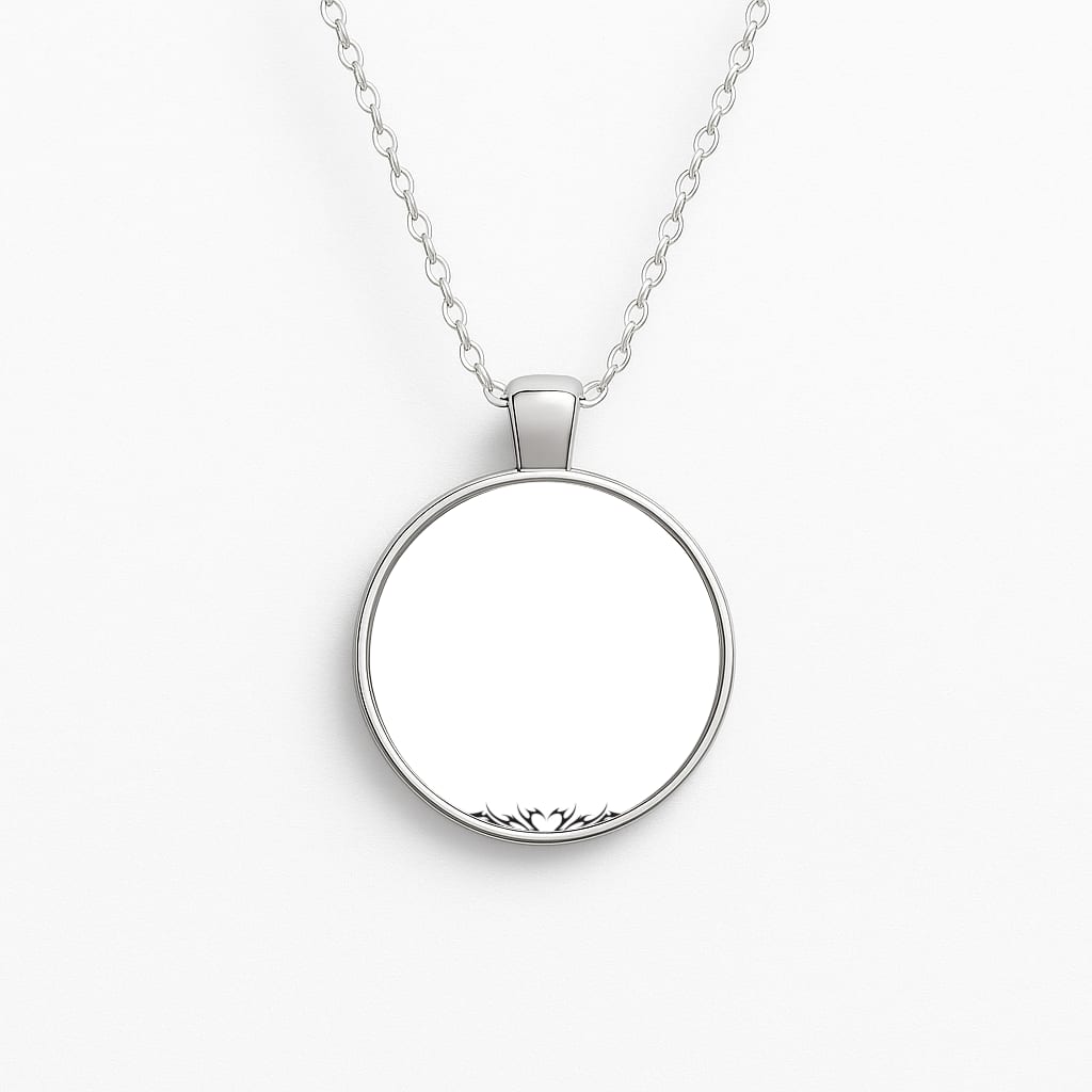 Midwest Princess Tattoo Circle Necklace