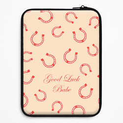 Good Luck Babe Horseshoe Universal Laptop Sleeve