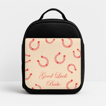 Good Luck Babe Horseshoe Insulated Lunchbox