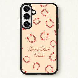 Good Luck Babe Horseshoe Phone Case for Galaxy S26 Plus