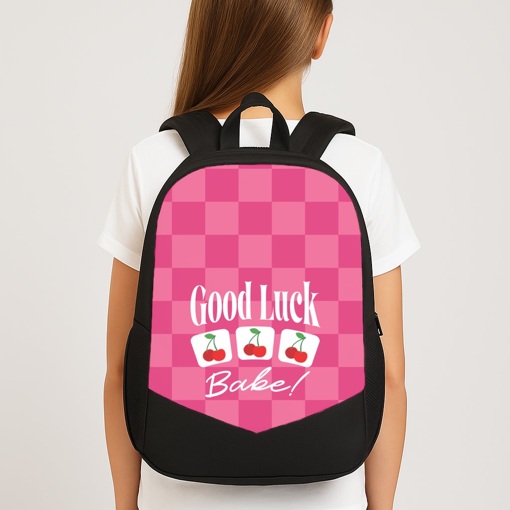 Good Luck Babe Cherries Backpack