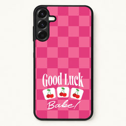 Good Luck Babe Cherries Phone Case for Galaxy A37
